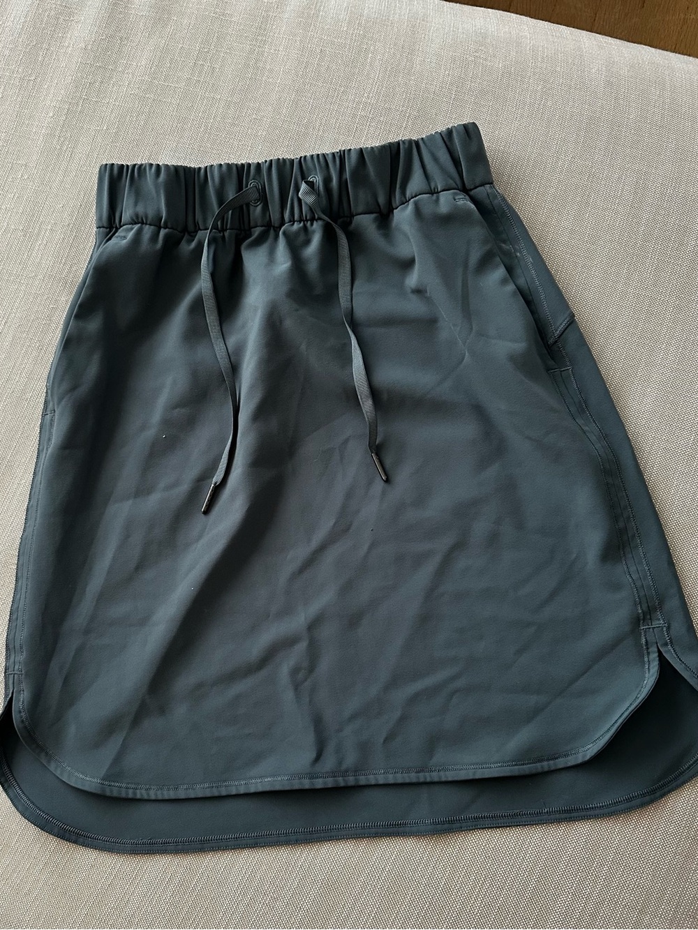 lululemon athletica Slate Blue Drawstring Active Skort